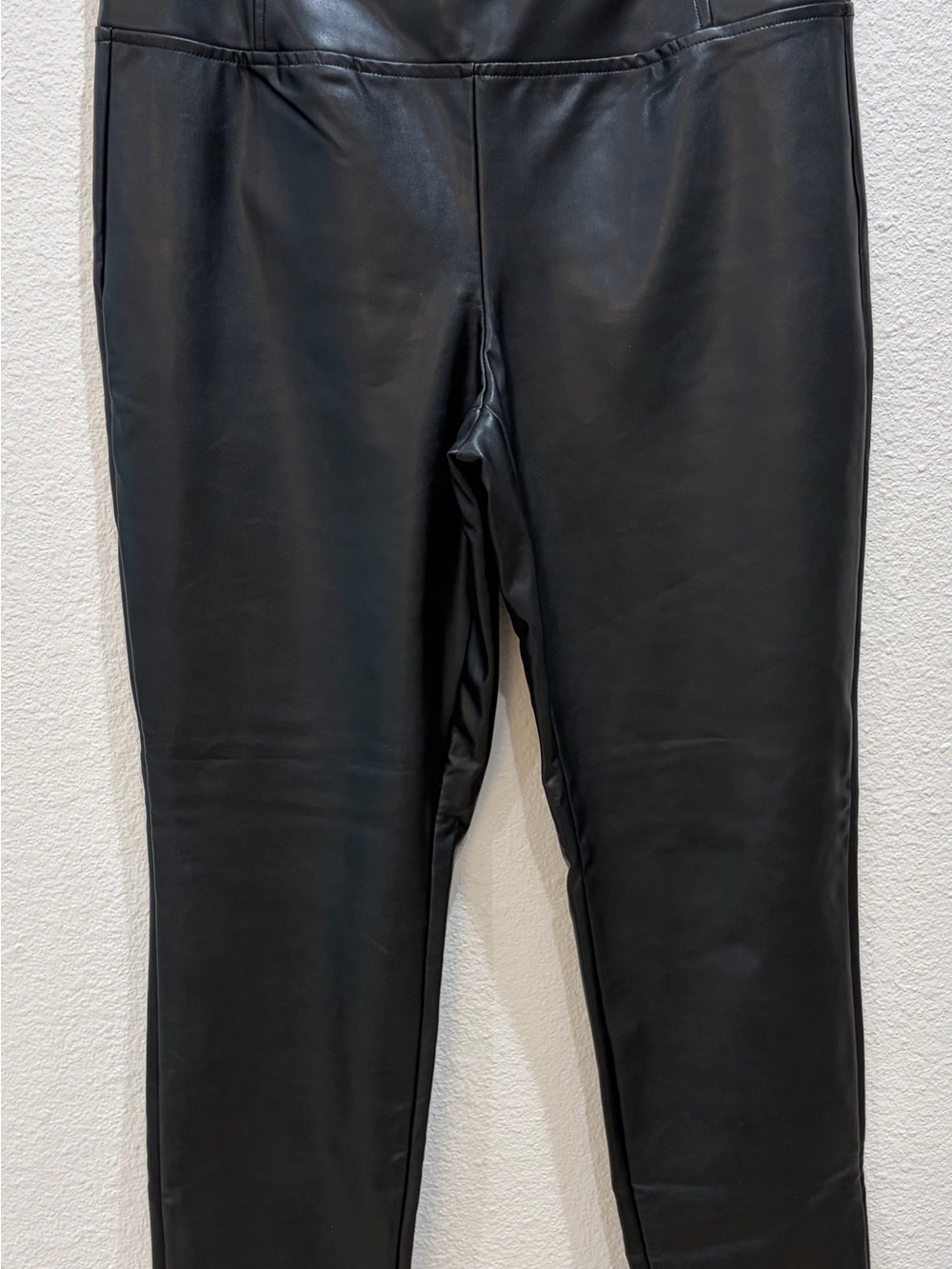 Laundry By Shelli Segal Black Faux Leather Leggings